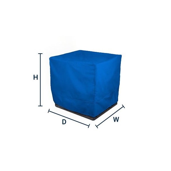 Eevelle Meridian Corner Sectional Chair Cover, Royal Blue, 34 in L x 34 in W x 30 in H MDSCSC-RYL - main